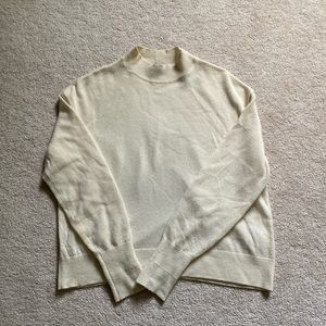 Everlane mock neck sweater S